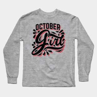 October Girl v3 Long Sleeve T-Shirt